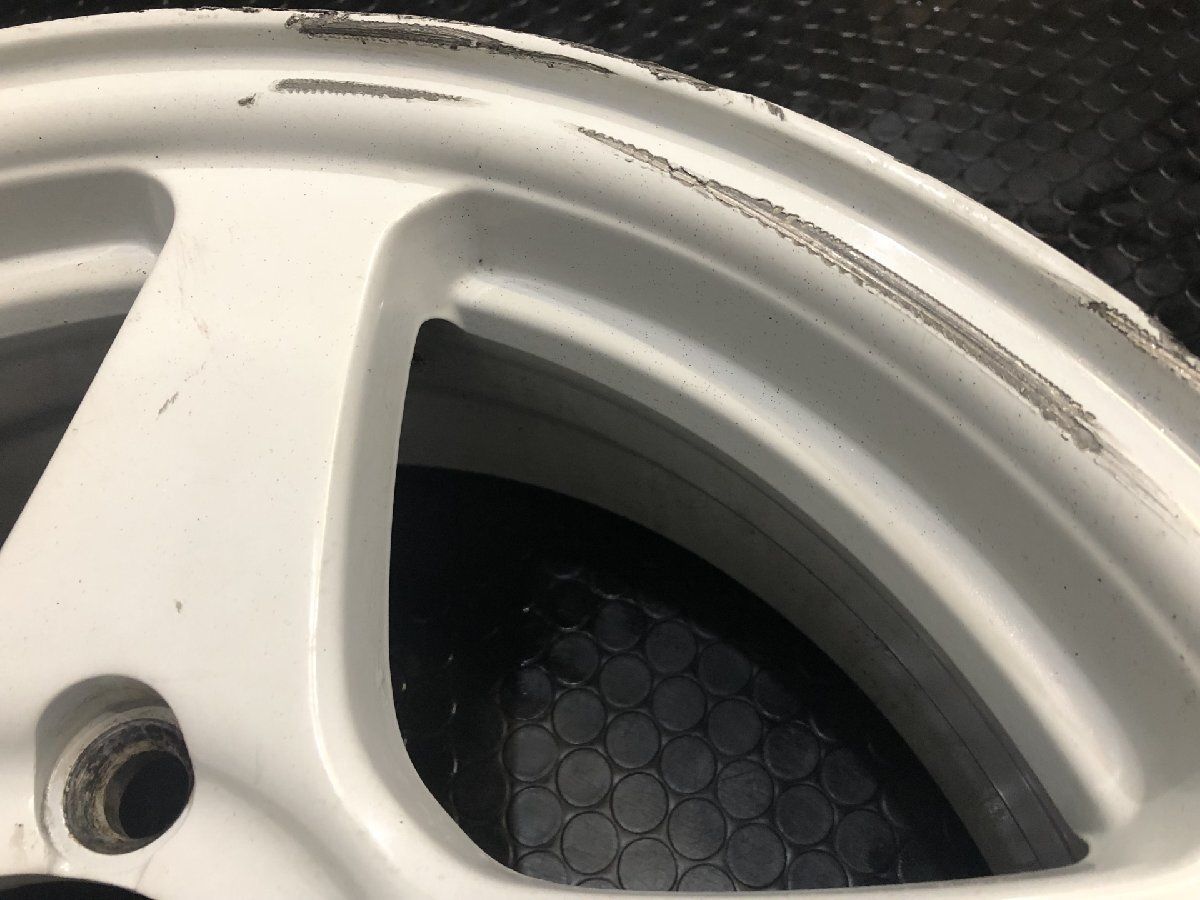 MANARAY マナレイ 社外ホイール 16インチ 4本 5.5J5H139.7+22 ホワイト  