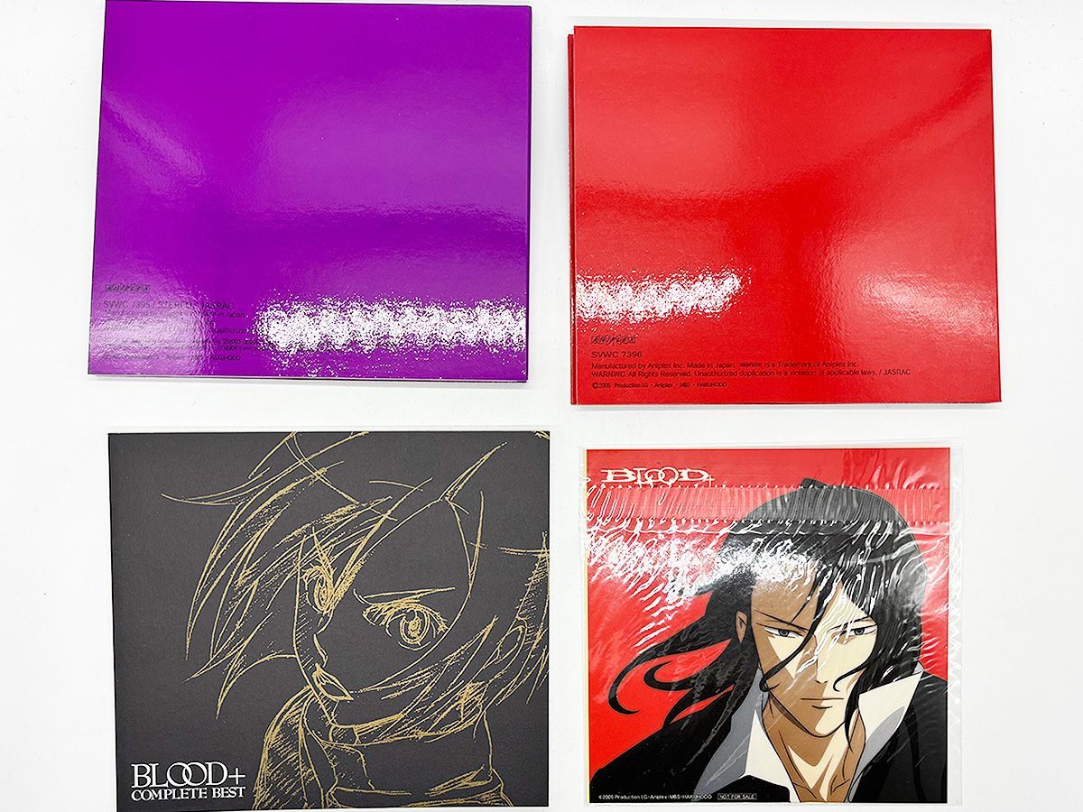 CDケース・ブックレット付属、動作確認済・送料込】BLOOD+ COMPLETE