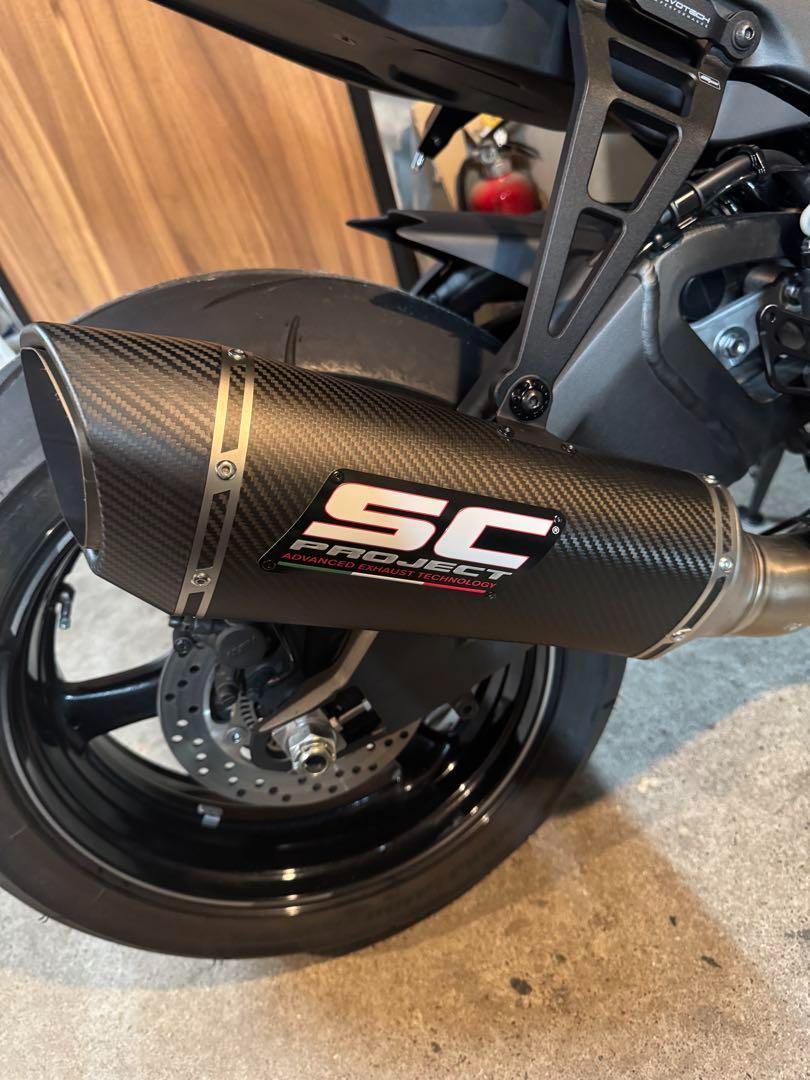 zx10r 21〜25年対応　scマフラー トリックスター / ZX-10R(21-25) 政府認証スリップオンマフラー