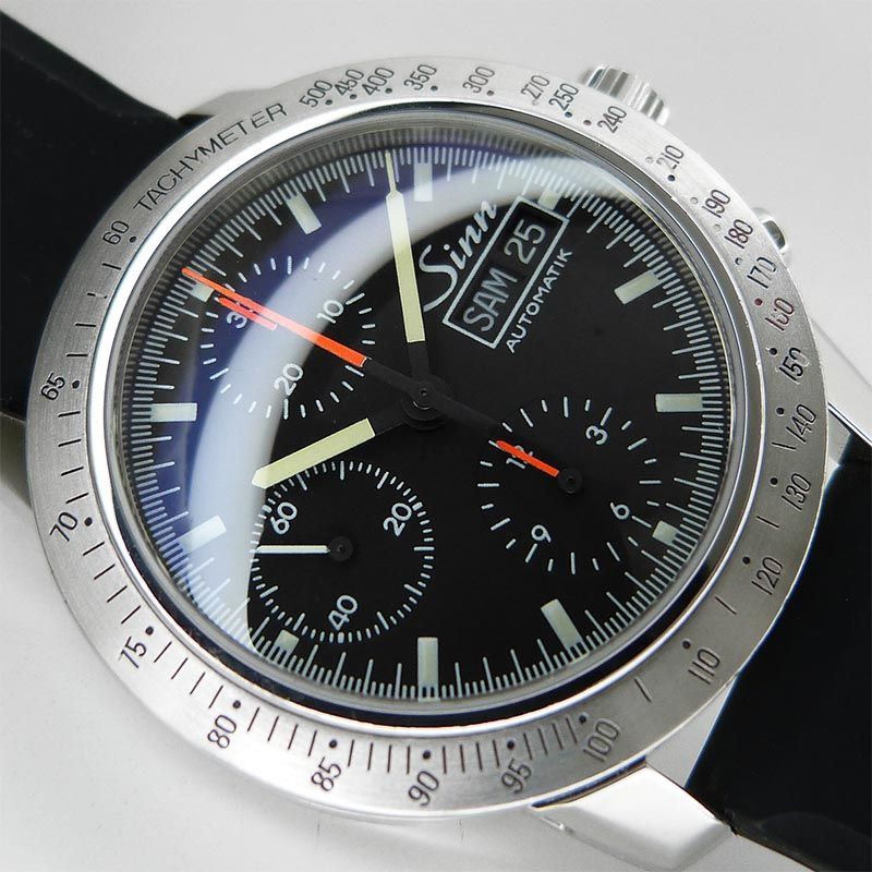 中古ジン【Sinn】 303.AUTOBAHN 303.アウトバーン クロノグラフ