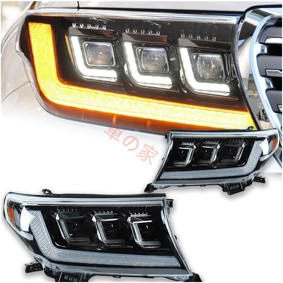 DRLプロジェクターレンズ自動車ヘッドライトアセンブリ交換用ヘッドランプ照明