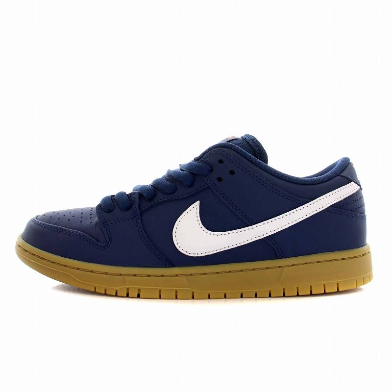 ナイキ エスビー NIKE SB Dunk Low Pro ISO Orange Label Navy Gum