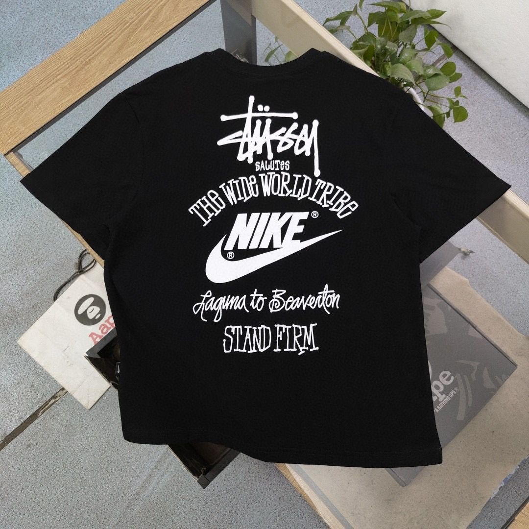 新品 特価 NIKE X Stussy Athletic leisure ステューシー ダイス T 