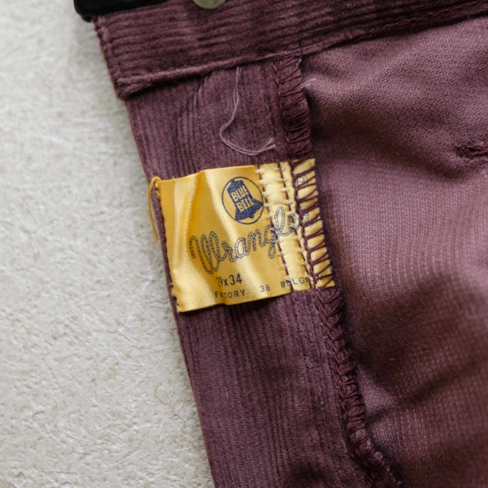 デッドストック】 70's Wrangler コーデュロイ フレアパンツ