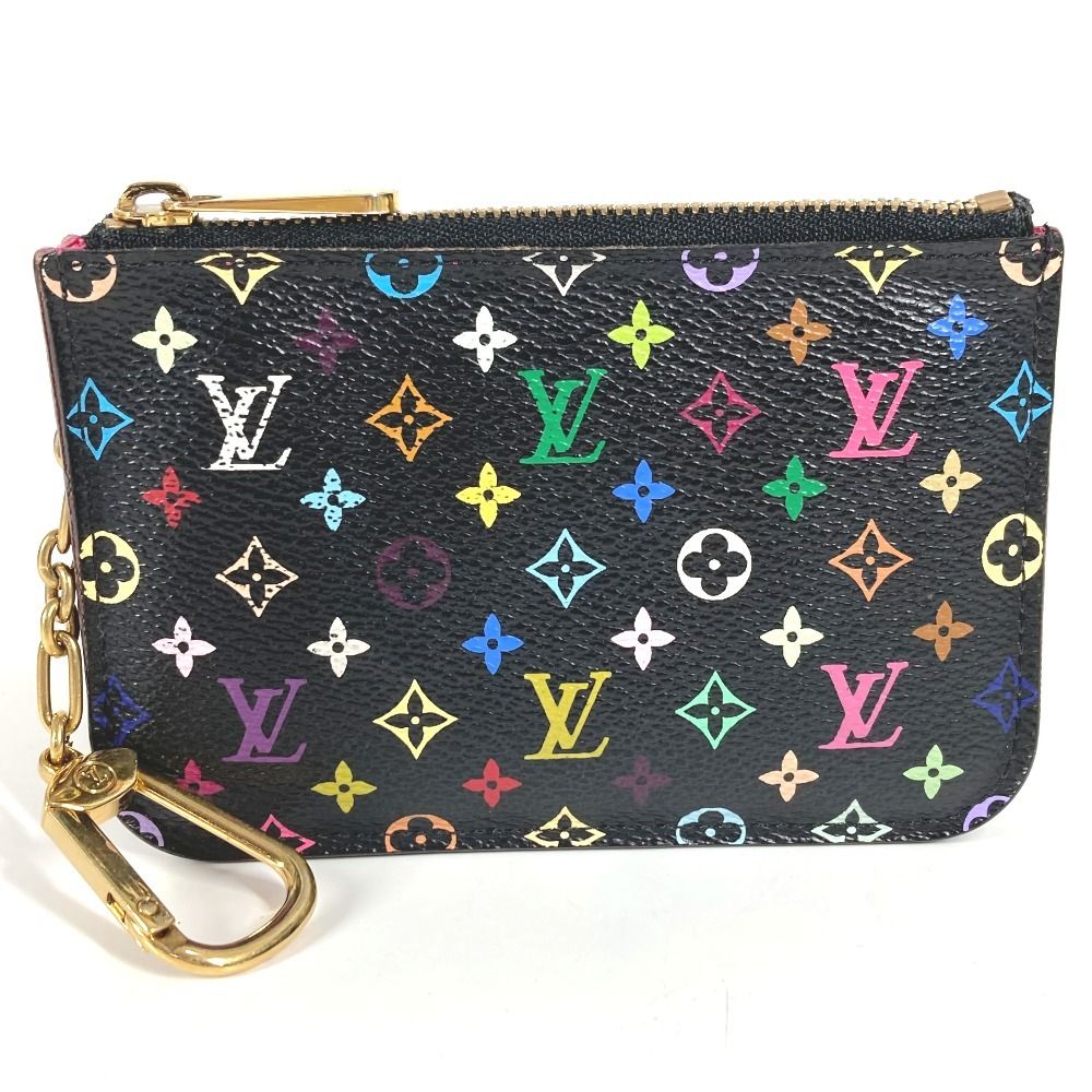 LOUIS VUITTON ルイヴィトン コインケース ポシェットクレ グルナード M93735 モノグラムマルチカラーキャンバス ノワール ブラック