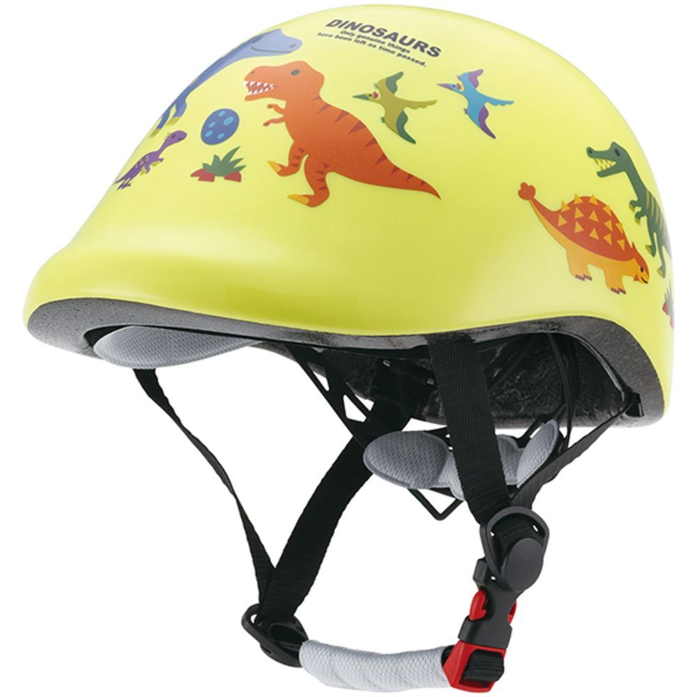 ディノサウルス  キャラクター 自転車用こどもヘルメット SKATER スケーター ヘルメット 自転車 子供 キャラクター 自転車用 こども用 キッズ 衝撃吸収 ワンタッチバックル サイズ調節可能 着