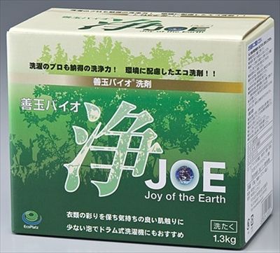 まとめ買い-12点セット 善玉バイオ洗剤 浄１．３ＫＧ いのちの素 衣料用洗剤 自然派