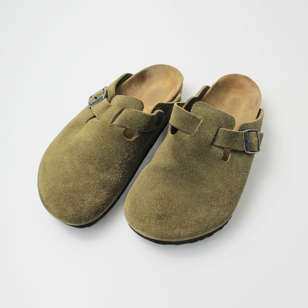 BIRKENSTOCK ビルケンシュトック Boston ボストン スエードレザー サボ