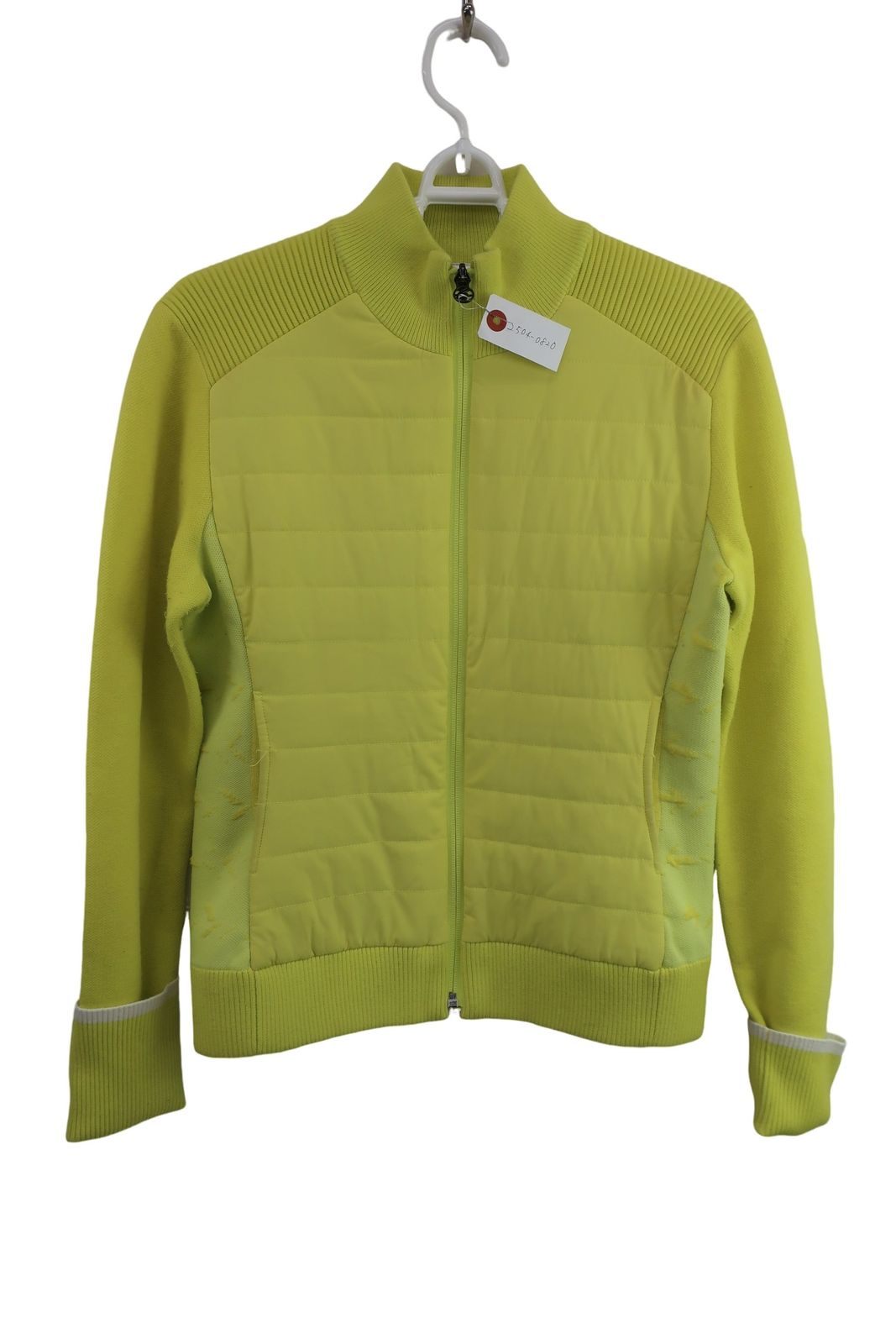 DESCENTE(デサント) フルジップジャケット 黄色 レディース M ゴルフ用品 2504-0820 