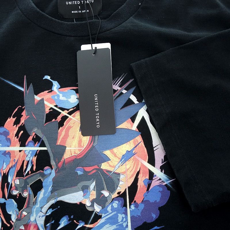 united tokyo ポケモン リザードンY tシャツ size2 バンド風