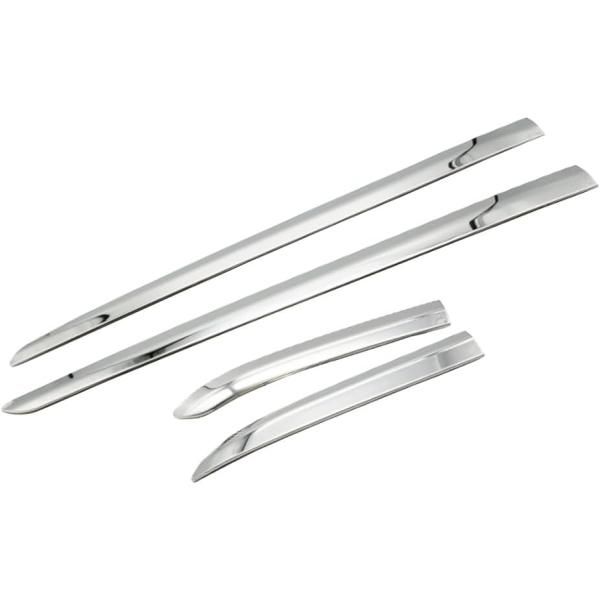 アルファード 30 系 35 系 後期 ステンレス フロント リア バンパー モール ガーニッシュ サイド コーナー プロテクター