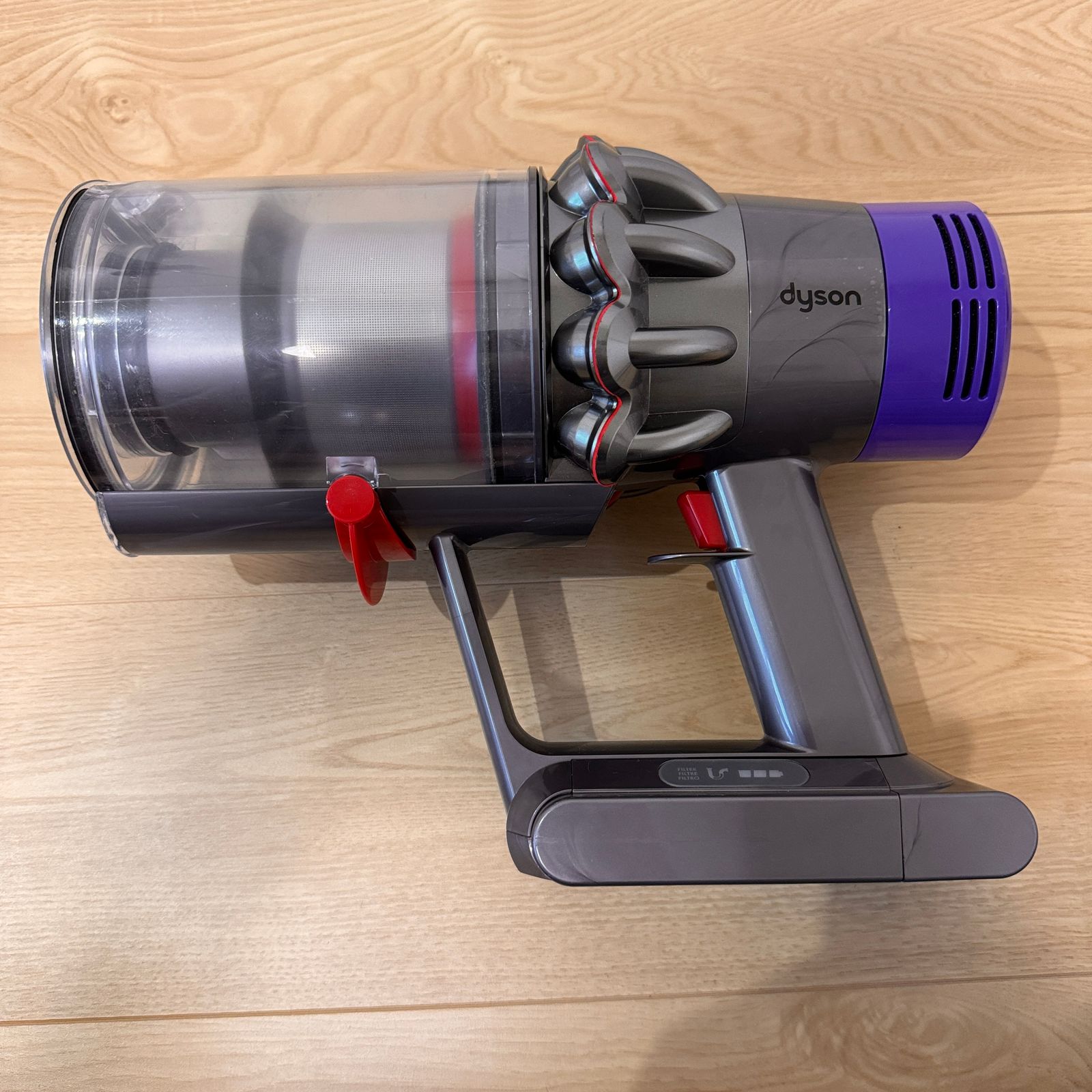 ☆動作確認済み dyson ダイソン サイクロンV10 fluffy SV12コードレス