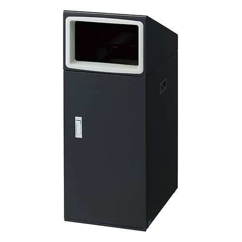 リサイクルボックス 角穴投入口 ブラックYW-519L-ID 山崎産業 メーカー直送品 時間指定不可 夜間配送不可 平日配送のみ