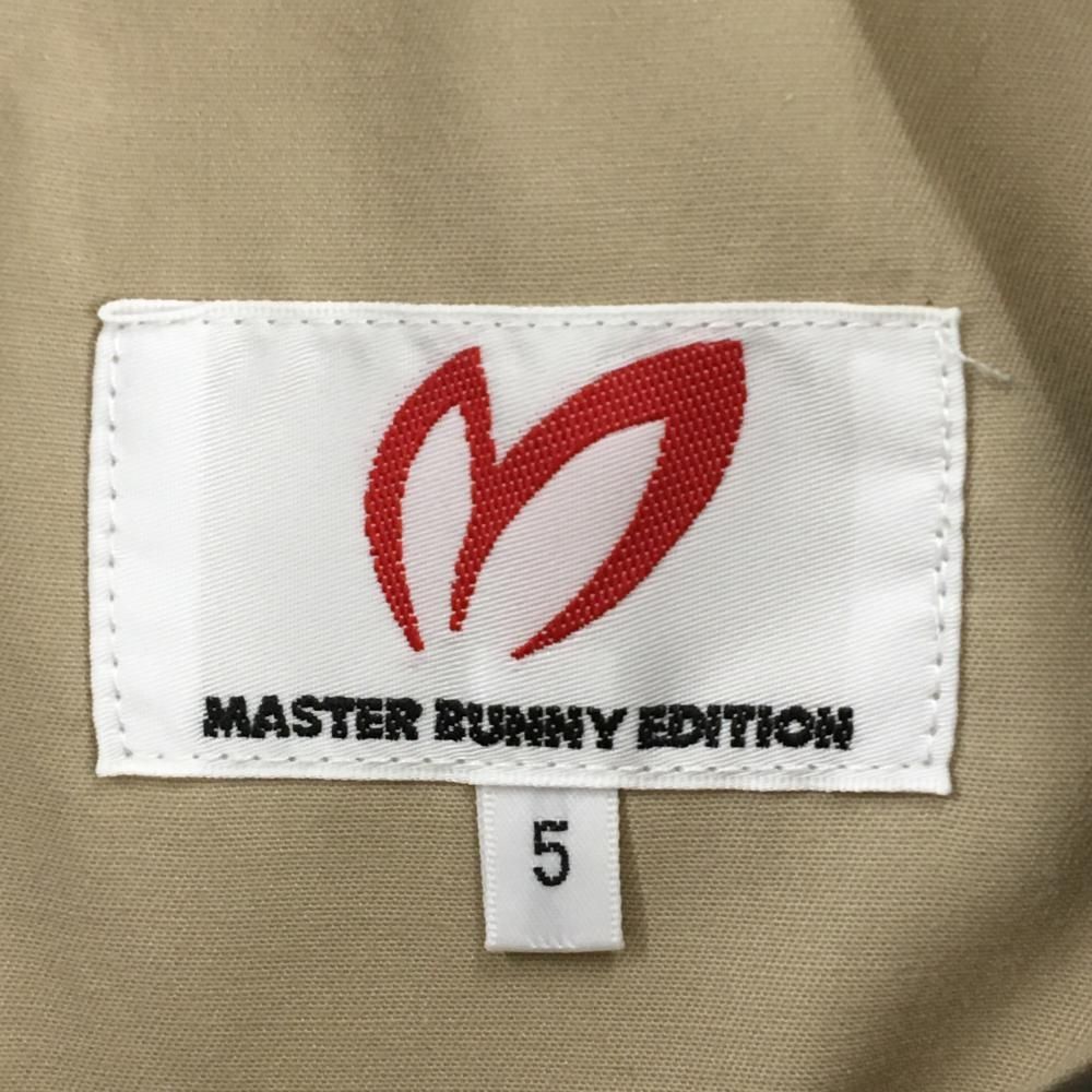 美品】マスターバニー パンツ 白×黒 ロゴ総柄 メンズ 5(L) ゴルフ
