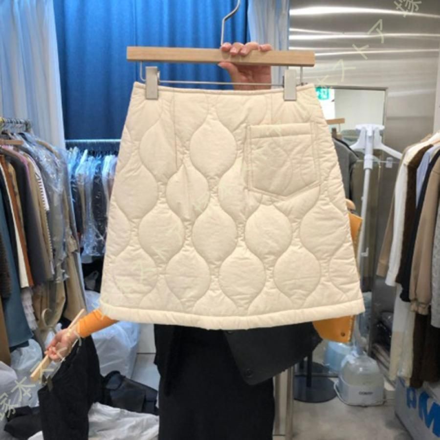ダウンスカート レディース 防寒 軽量 巻きスカート Aライン 防風 シンプル 秋冬 アウトドア 巻きスカート 動きやすい 大きいサイズ ルームウェア