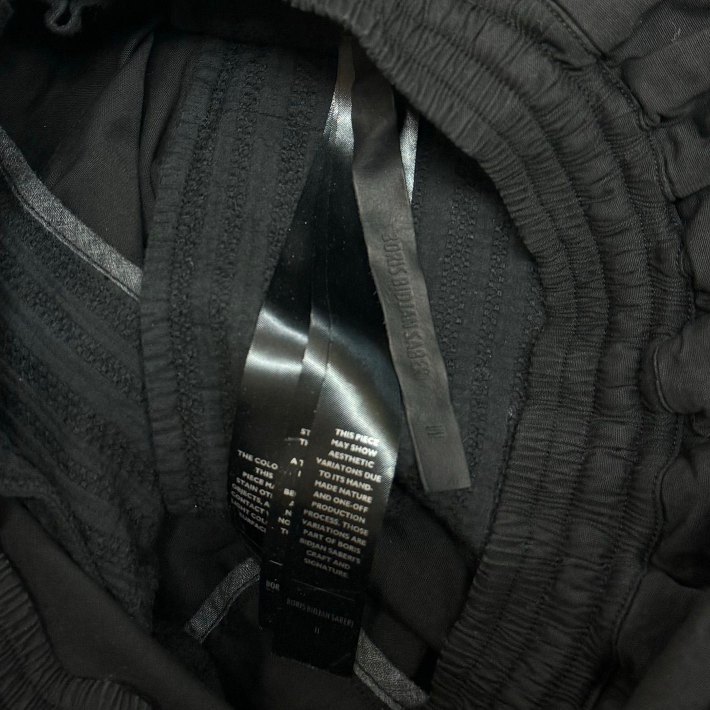 定価141900円 BORIS BIDJAN SABERI P28.4 FDD10005 サルエル イージーパンツ ボリスビジャンサベリ M　 64574A