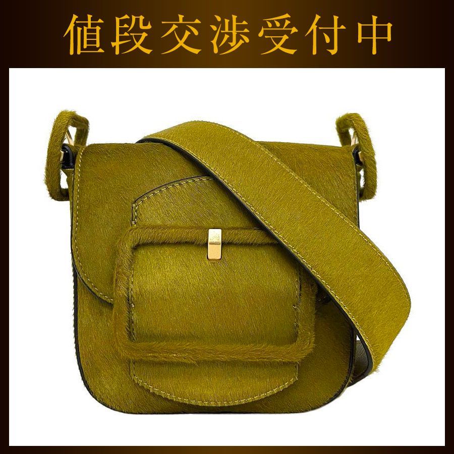 トリーバーチ ワンショルダー バッグ グリーン ハーフムーン 美品 