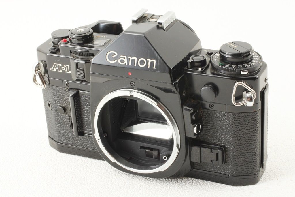 ジャンク品 Canon キヤノン A-1 レンズ3本 ワインダー フィルム
