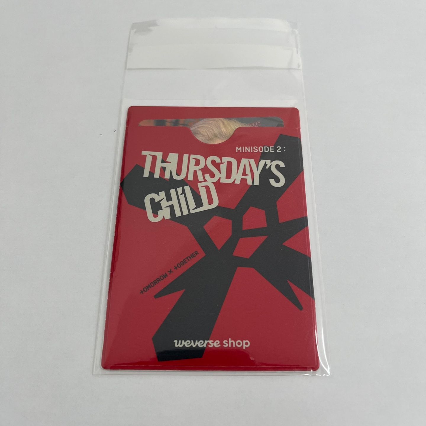 txt トレカ ヨンジュン　wevers 特典 Thursday child TXT Thursday's Child Weverse ヨンジュントレカ - メルカリ