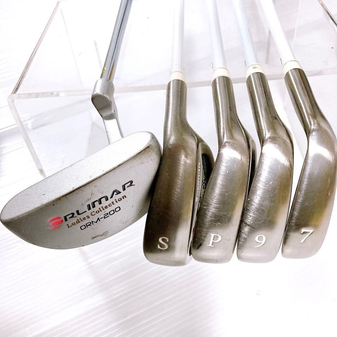 オリマー ORM-200 レディース 8本セット L 初心者◎ 飛距離UP WHITEMONARCHHOTEL_COM