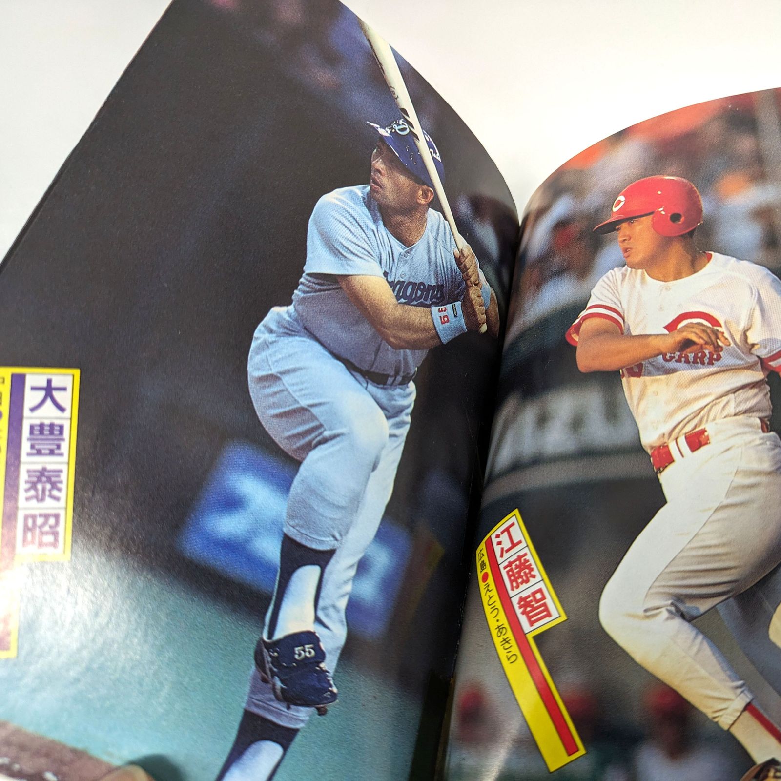 プロ野球選手名鑑 決定版』・1995年・平成初期・レトロ野球雑誌・No