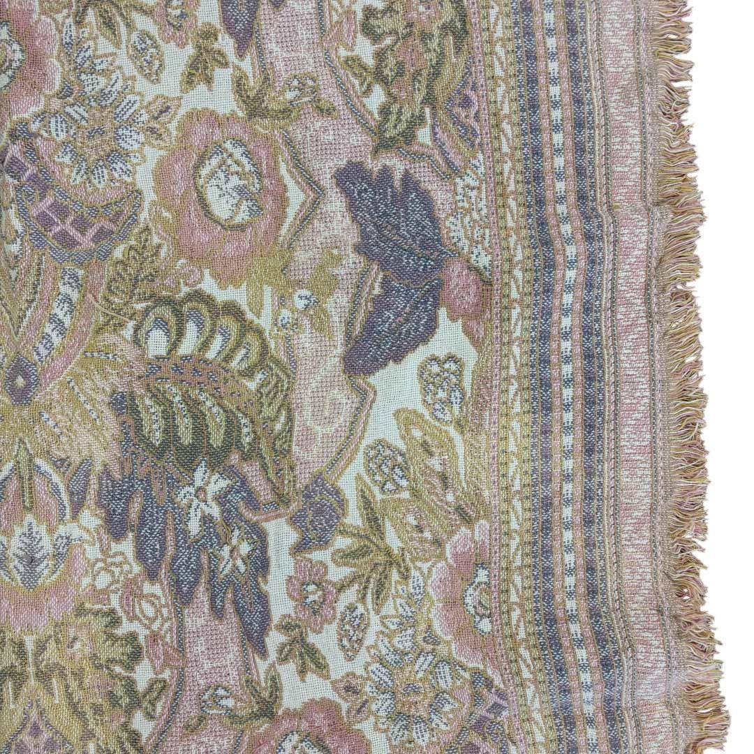 vintageラグ カーペット フラワー シャビーシック 1896 - メルカリ