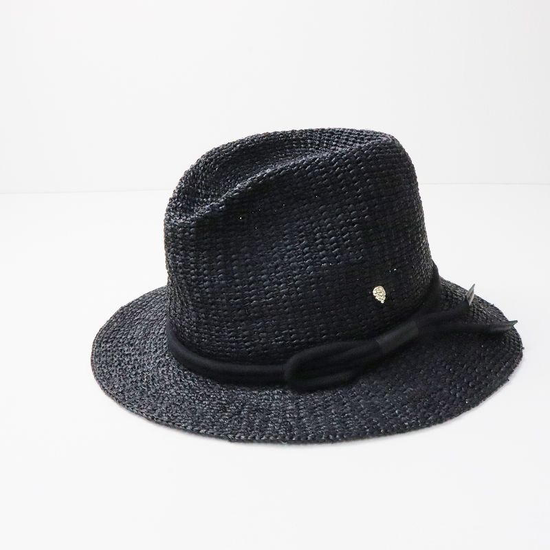 希少デザイン ヘレンカミンスキー BILBAO FEDORA ラフィア ハット 美品 ヘレンカミンスキー HELEN KAMINSKI BILBAO FEDORA