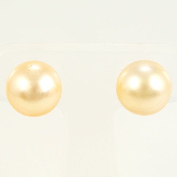 Andrew Clunn 18K YG ピアス earrings パール 真珠 総重量約5.1g