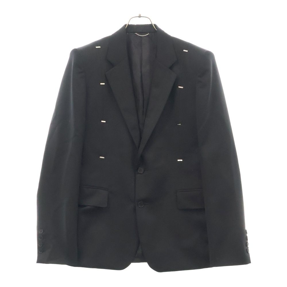 JOHN LAWRENCE SULLIVAN ジョンローレンスサリバン WOOL METAL LINE JACKET ウールメタルライン テーラードジャケット ブラック 1B010-0124-11