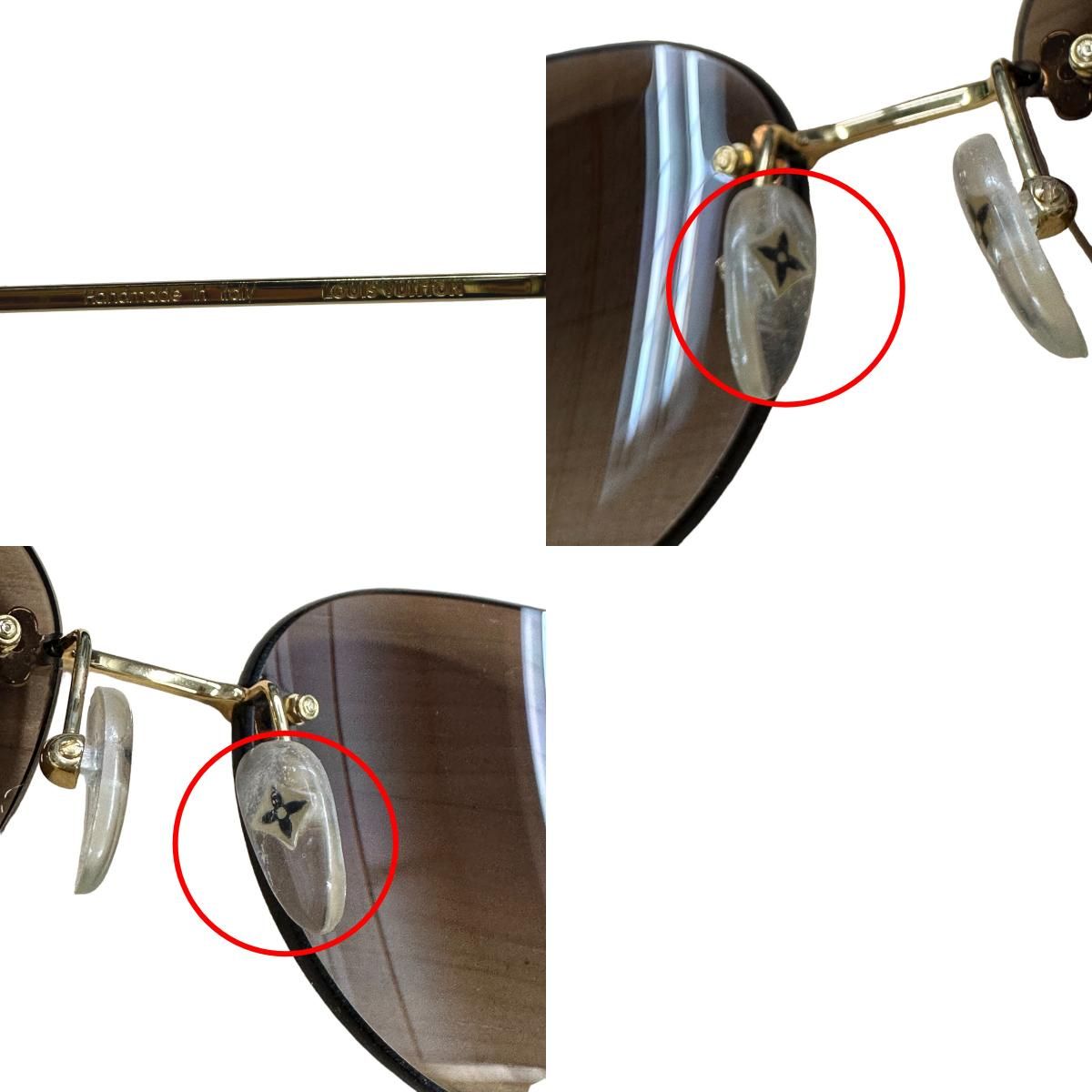 ルイヴィトン Z0051U キャットアイ サングラス フラワーデスマヨ