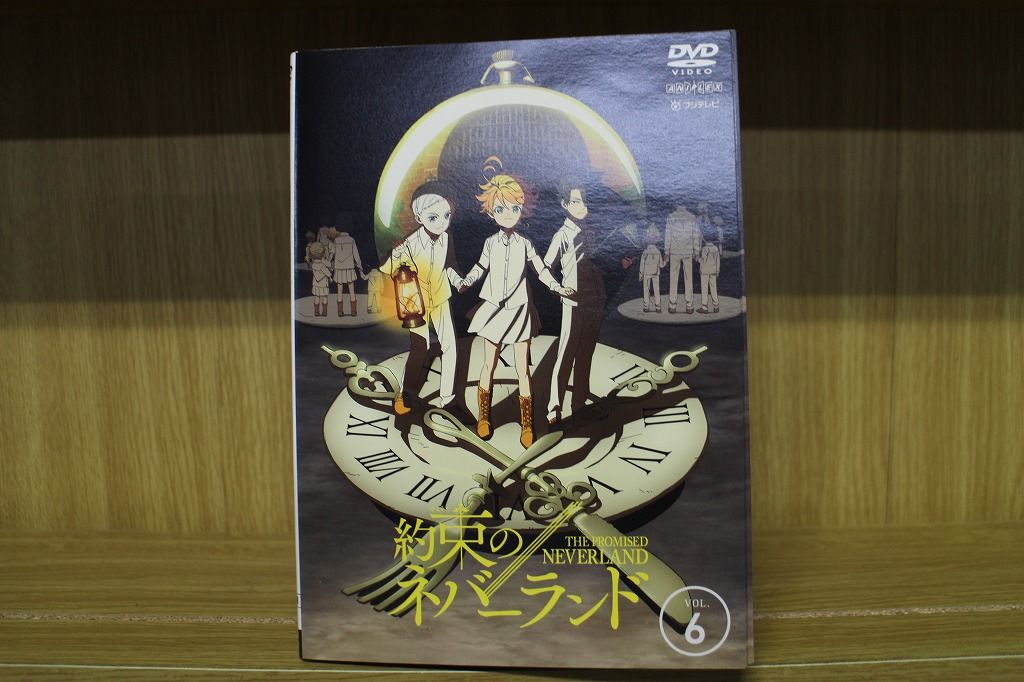 DVD 約束のネバーランド 全6巻 ※ケース無し発送 レンタル落ち