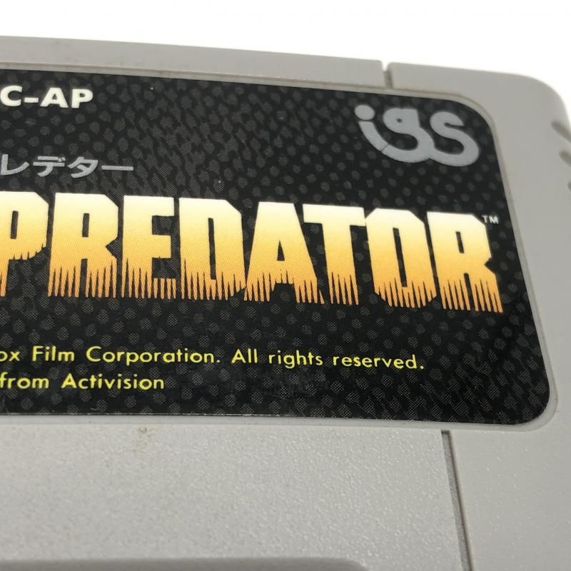★アイジーエス　エイリアンVSプレデター  スーパーファミコンソフト 中古】アイジーエス エイリアンVS.プレデター