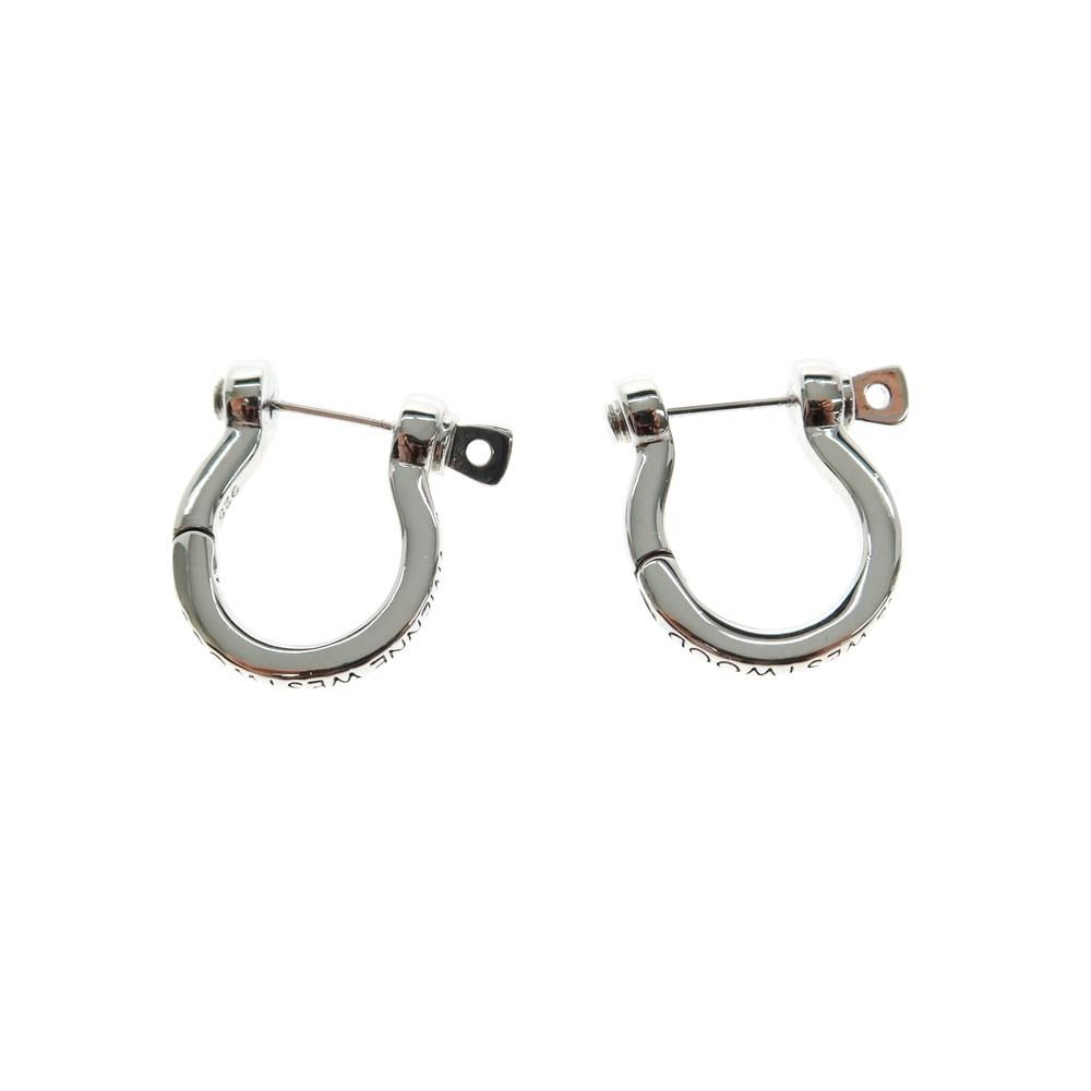 Vivienne Westwood シルバー フープピアス MAN BOBBY シングルフープ