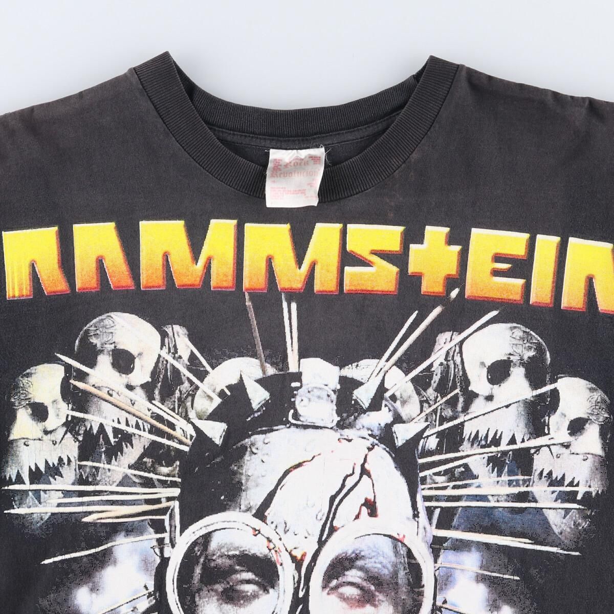 古着 90年代 ROCK REBOLUCION RAMMSTEIN ラムシュタイン バンドTシャツ 
