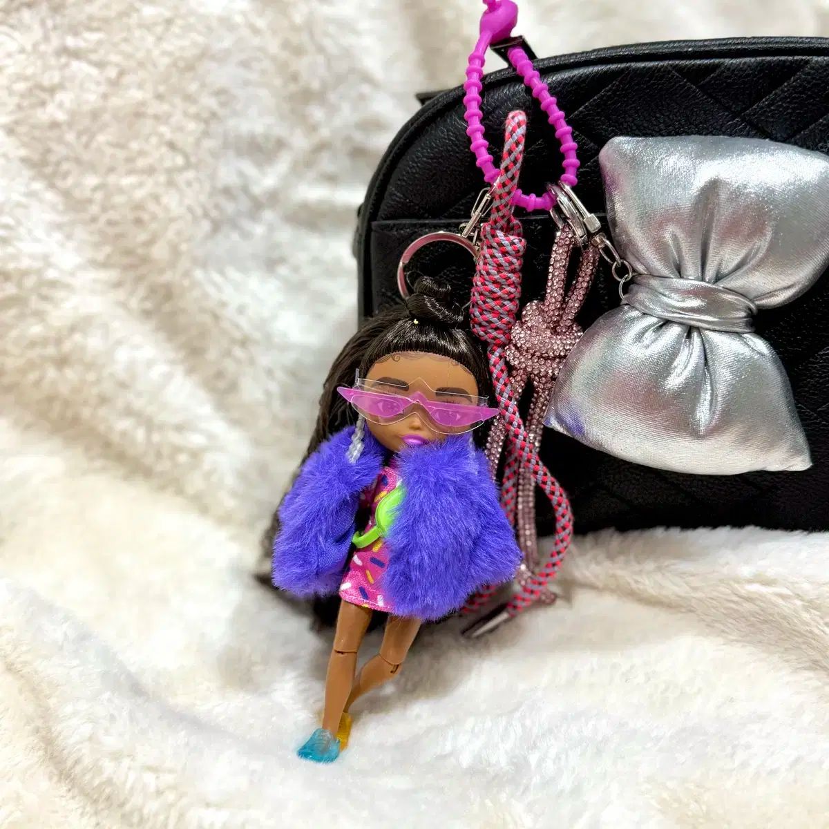 パープルファー mattel