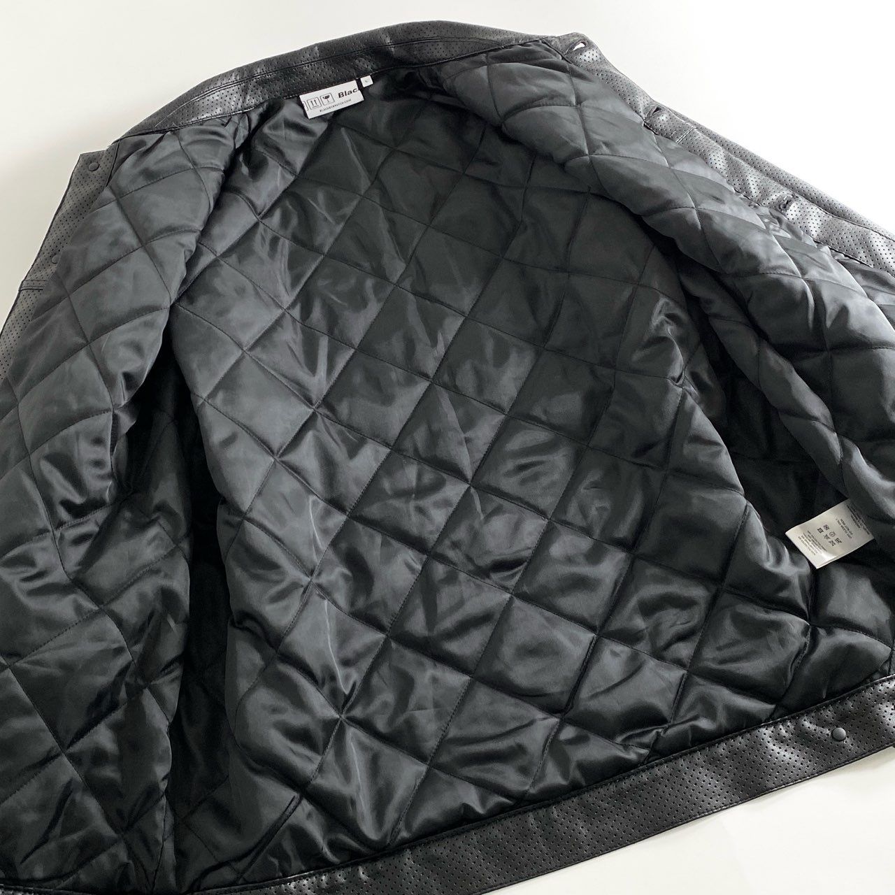 8d13 BlackEyePatch ブラックアイパッチ 22AW SCRIPT FAUX LEATHER 