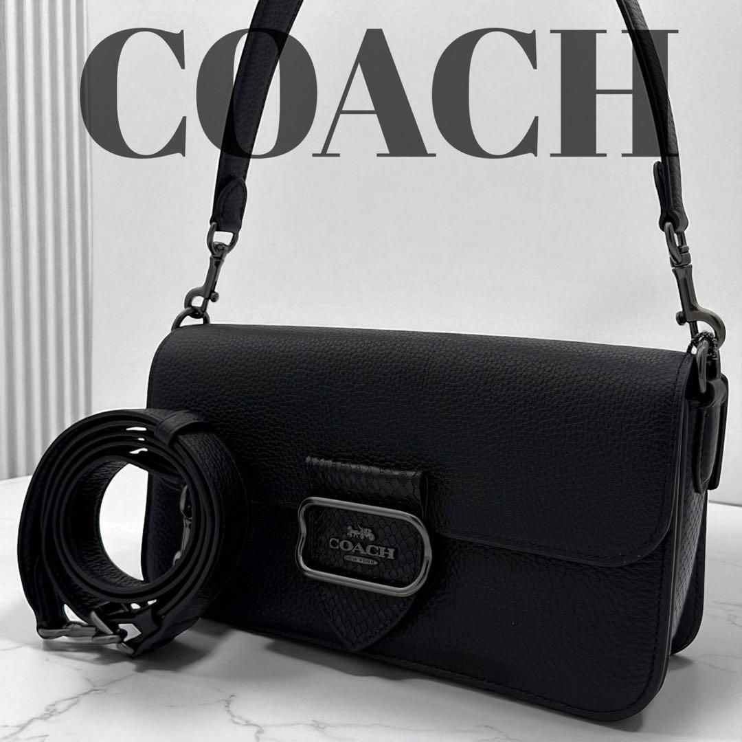 完売現行モデル】COACH コーチ ワンショルダーバッグ レザー