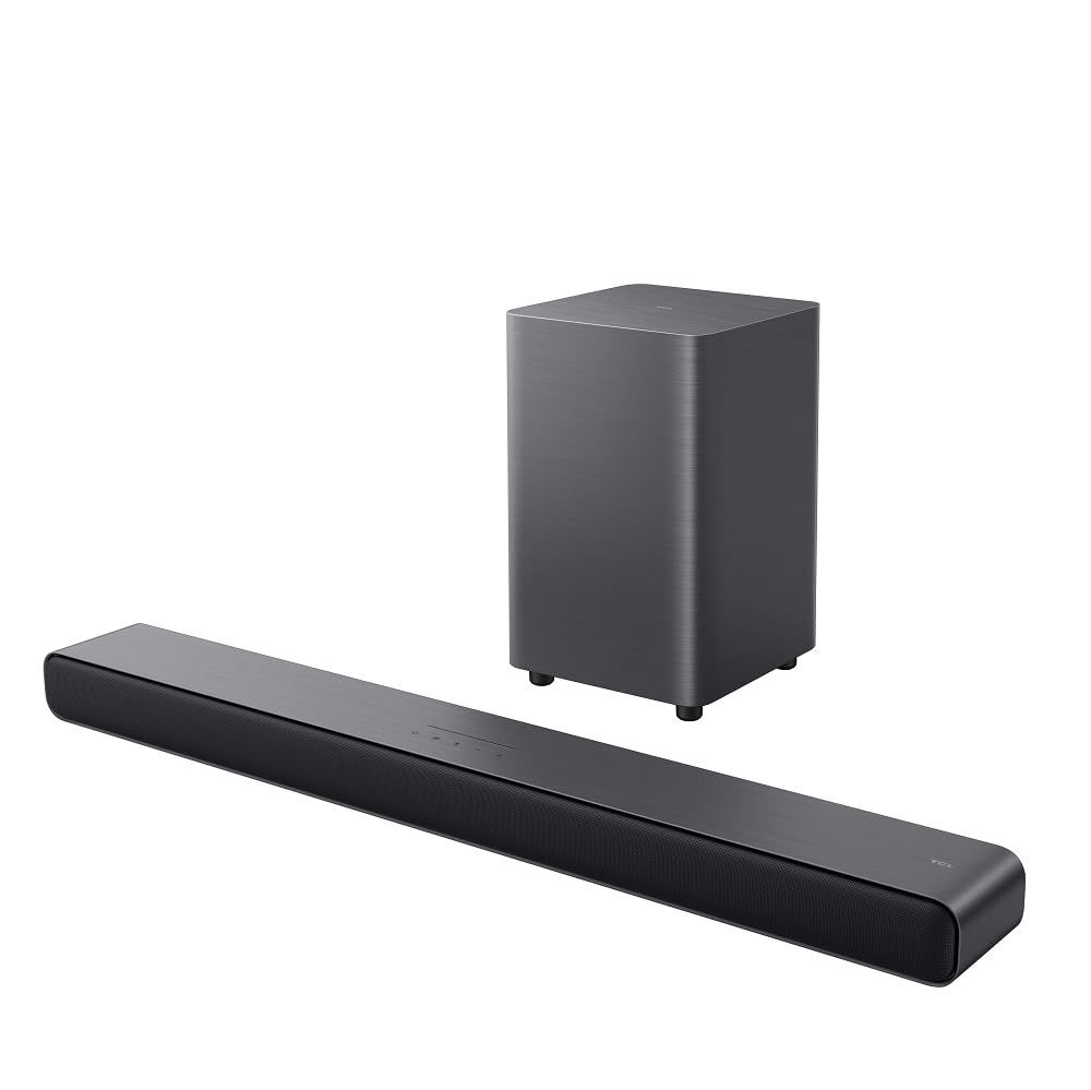 オールインワン スピーカー ワイヤレスサブウーファー付き Dolby Atmos 2.1ch DTS Virtual X S55H Bluetooth 5.3 Soundbar HDMI eARC サウンドバー 2.0 USB TCL OTA subwoofe