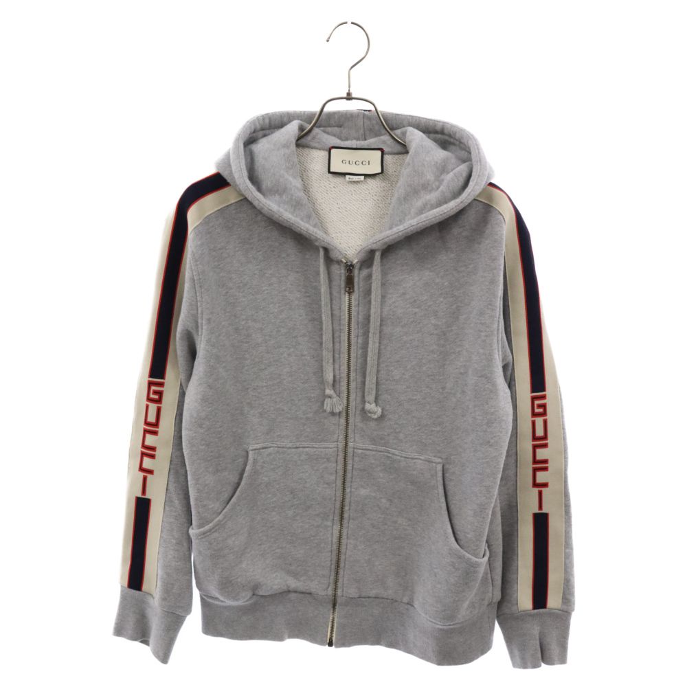 GUCCI (グッチ) テクニカルライン ジップアップ スウェット