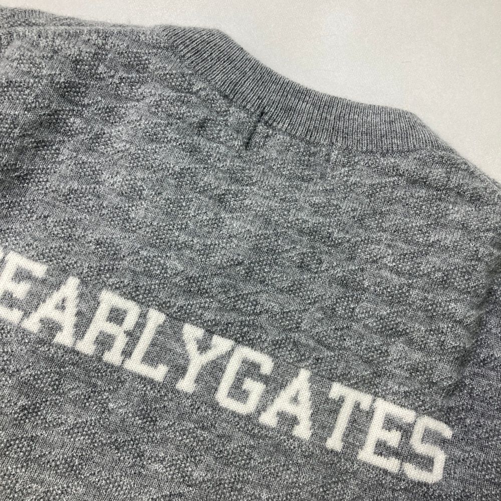 サイズ：0 PEARLY GATES パーリーゲイツ 2023年モデル 裏地付 ニット