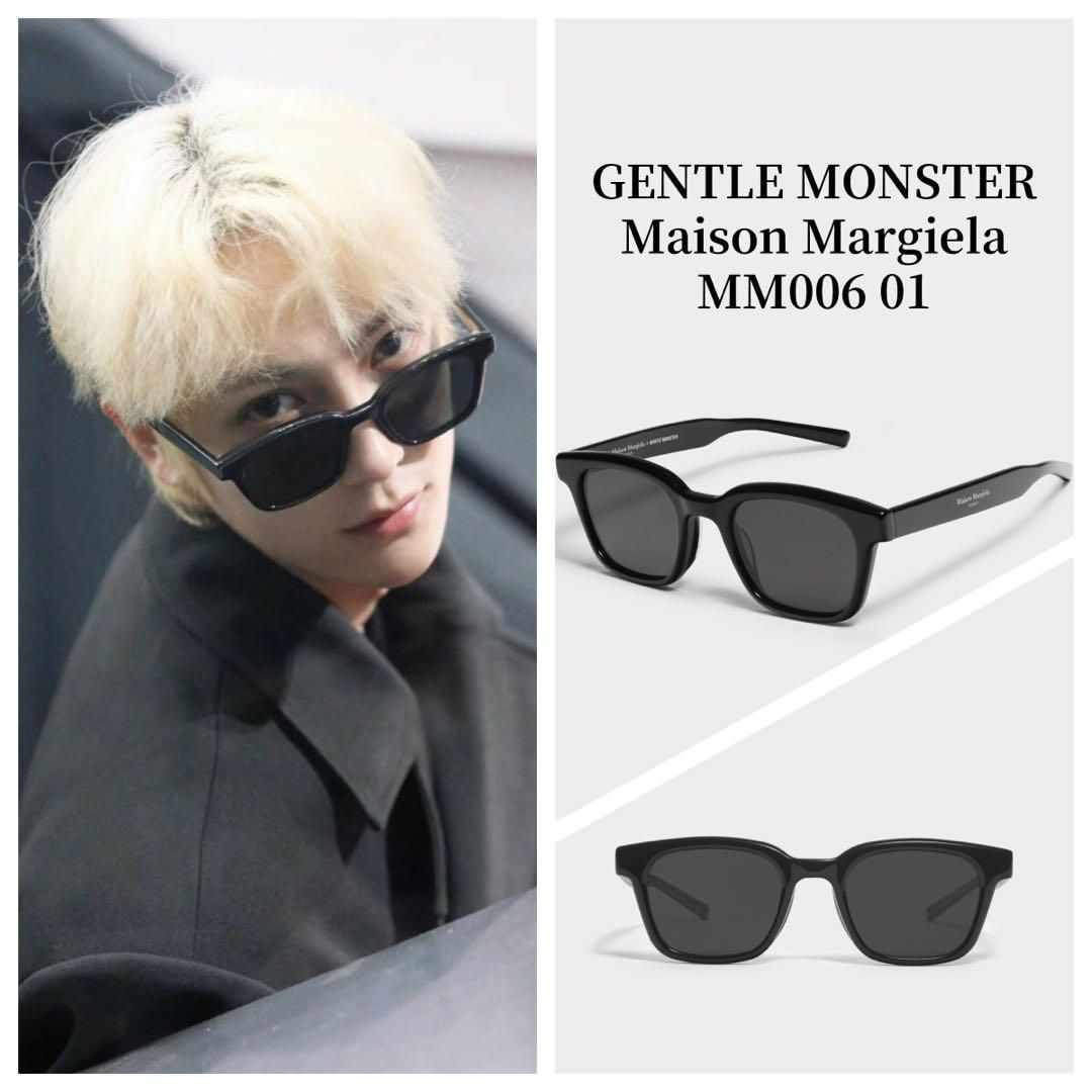 美品 メゾンマルジェラ ジェントルモンスター コラボ サングラスGentle Monster Maison Margiela –MM006 01 -  メルカリ