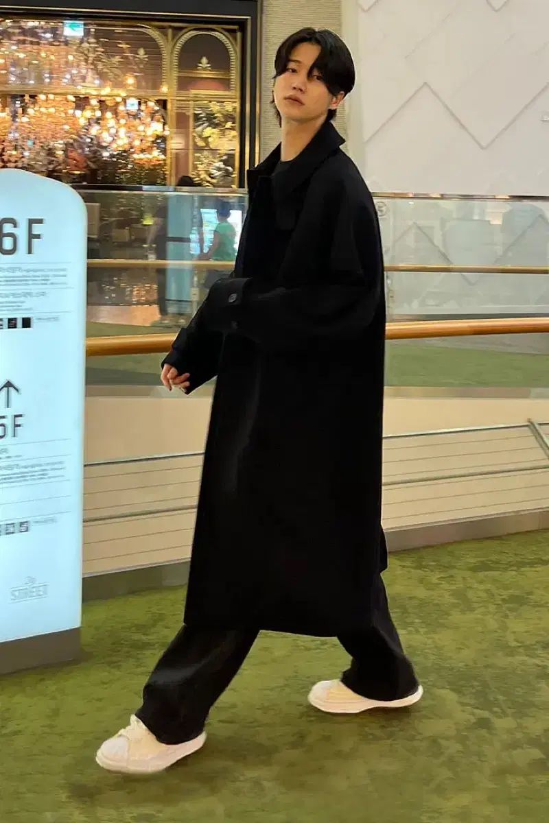 ファッションアプリ coor ベルランディ カシミアブレンド バルマカーン コート 頑張る