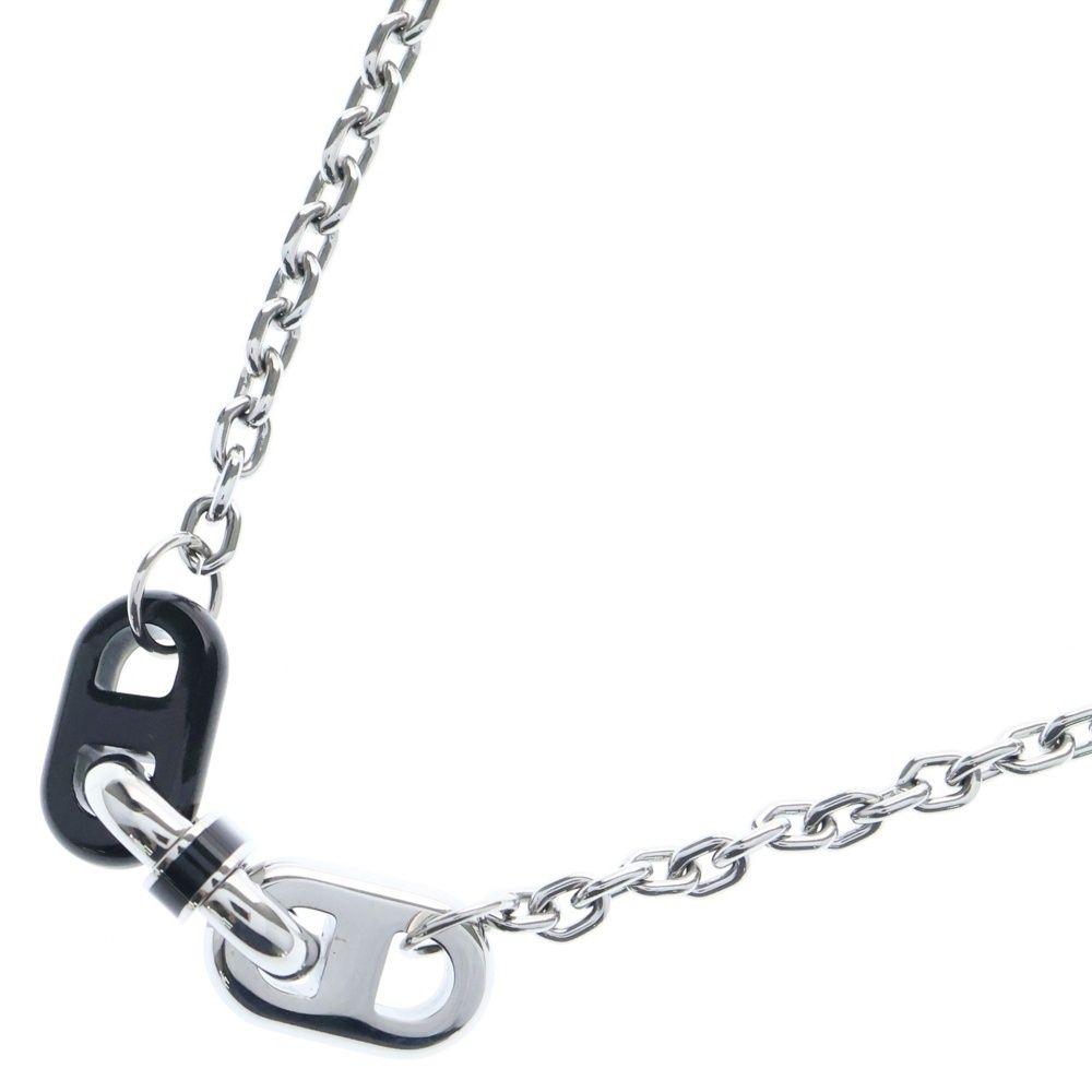 HERMES マイヨン シルバーチェーンネックレス HERMES (エルメス) Million マイヨン チェーンネックレス シルバー