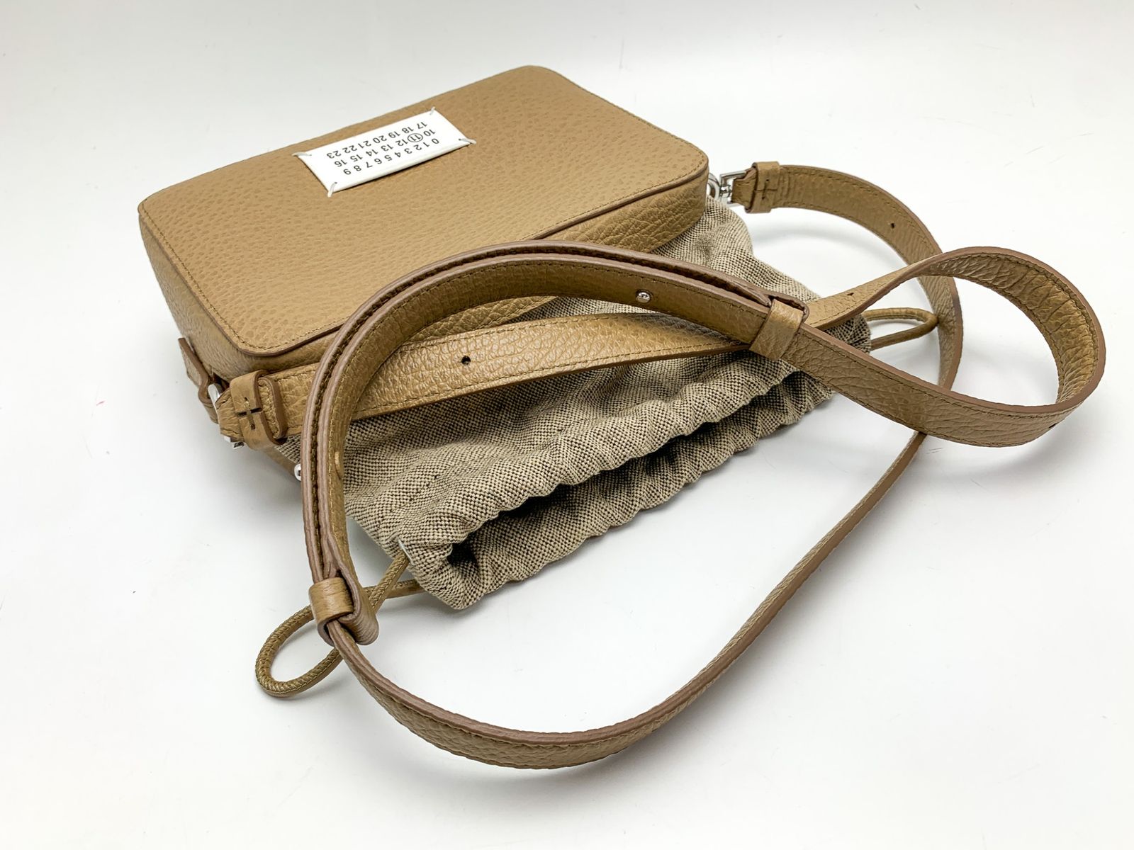 MaisonMargiela メゾンマルジェラ ベージュ系 5AC カメラバッグ 