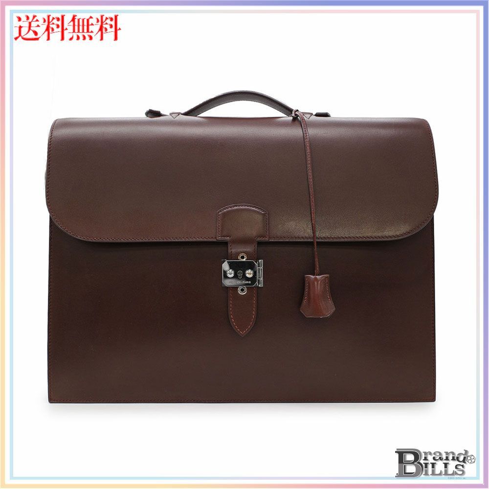 美品】エルメス サックアデペッシュ40 ならし ビジネスバッグ トートバッグ 