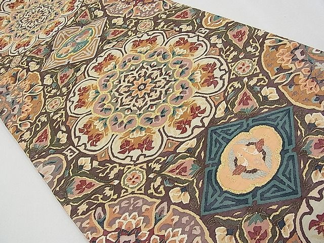 専用帯2267 ●東京ますいわ屋扱い 高級 正絹 明綴れ 袋帯 専用帯2267 ○東京ますいわ屋扱い 高級 正絹 明綴れ 袋帯 - メルカリ