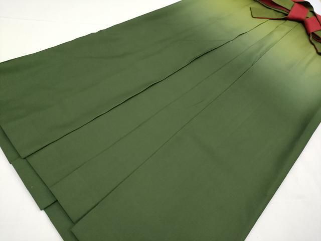 平和屋着物 上 女性 行灯袴 総刺繍 鳳凰草花文 暈し染め 金銀糸 洗える着物 CYAA3459s5