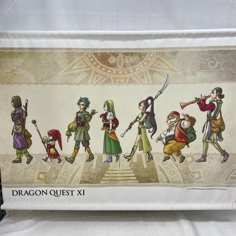 中古】本体のみ)ドラゴンクエストXI 布製タペストリー[22