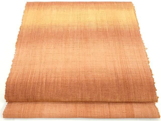 平和屋着物◎八寸名古屋帯 紬地 霞文 正絹 逸品 DAAW1191qa 平和