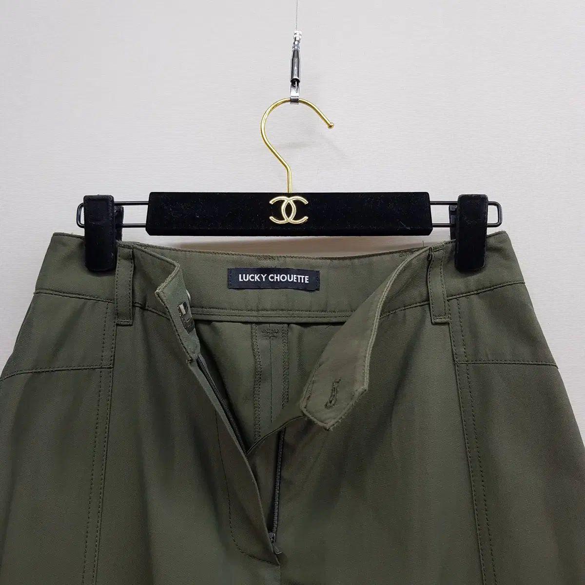 ラッキーシュエトゥ 2025 カーゴ ストラップ ポイント ジョガー パンツ 36サイズ